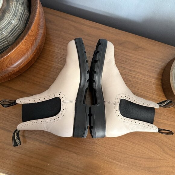 Blundstone Original HIGH-TOP Chelsea BOOT 2156 Pearl White AU 3 / US 5.5 6 - Picture 4 of 12